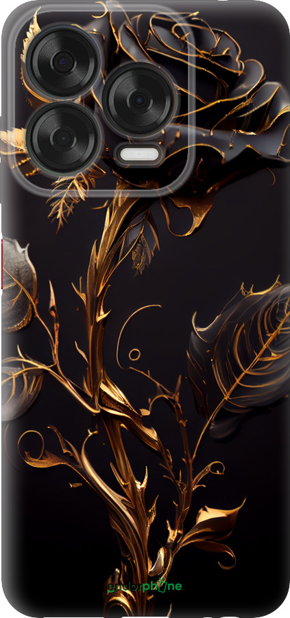 Силіконовий чехол Троянда 3 для ZTE Nubia V70 Design - 5552u-4084 изображение 