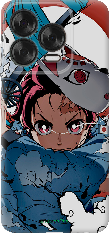 Силіконовий чехол Танджиро Камадо для ZTE Nubia V70 Design - 5574u-4084 изображение 