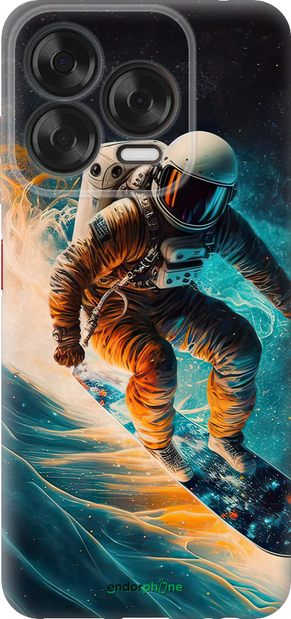 Силіконовий чехол Сноубордист для ZTE Nubia V70 Design - 5604u-4084 изображение 