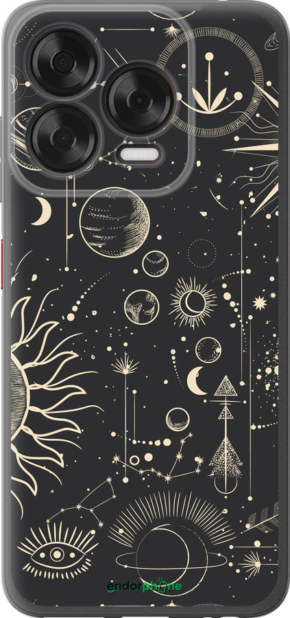 Силіконовий чехол Фаза місяця для ZTE Nubia V70 Design - 5605u-4084 изображение 