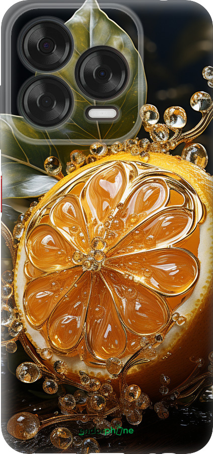 Силиконовый чехол Лимон для ZTE Nubia V70 Design - 5647u-4084 изображение 