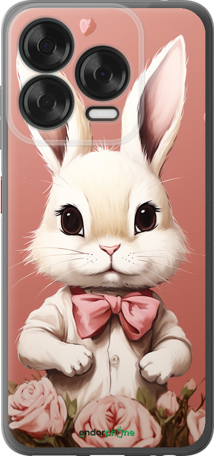 Силиконовый чехол Зайчик для ZTE Nubia V70 Design - 5669u-4084 изображение 