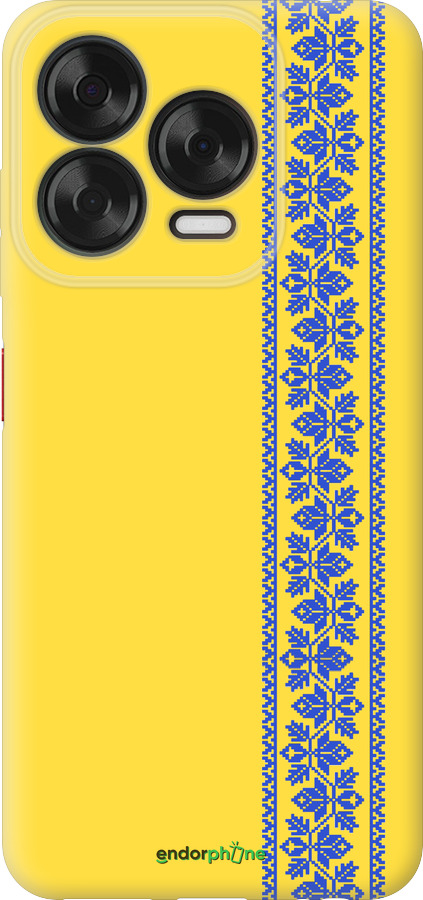 Силіконовий чехол Вишиванка 4 для ZTE Nubia V70 Design - 569u-4084 изображение 