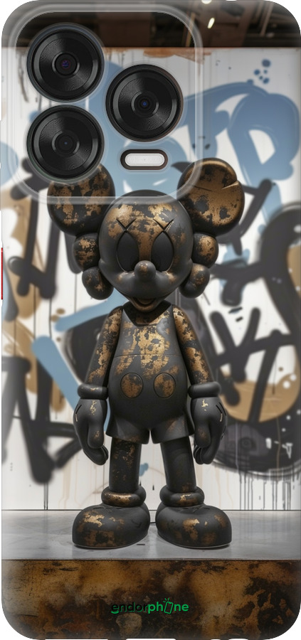 Силиконовый чехол Bronze kaws v2 для ZTE Nubia V70 Design - 6098u-4084 изображение 