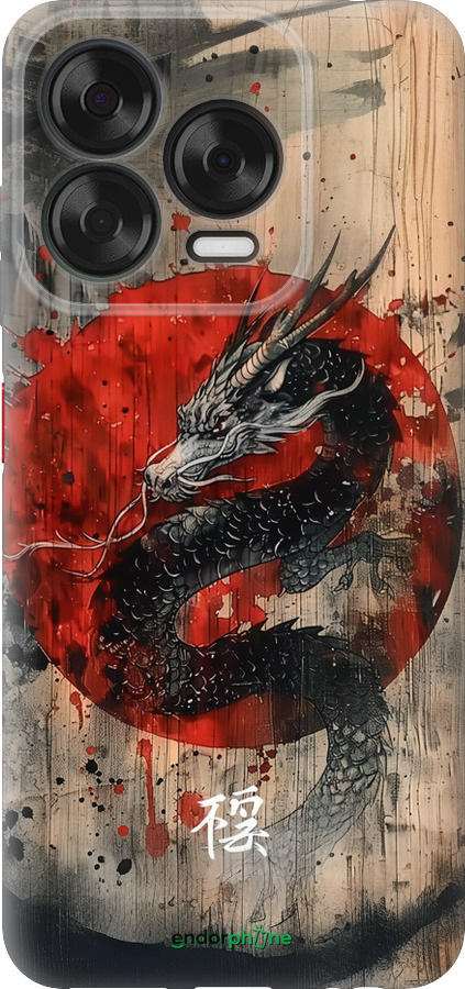 Силиконовый чехол Восточный дух для ZTE Nubia V70 Design - 6100u-4084 изображение 