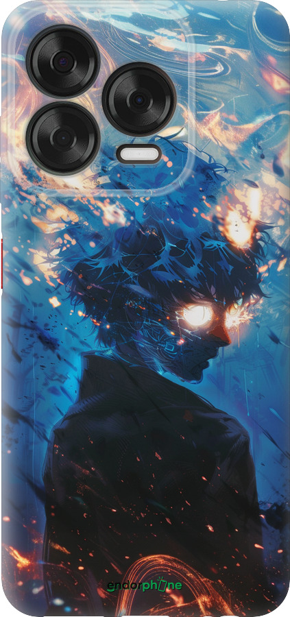 Силиконовый чехол Сатору Годжо для ZTE Nubia V70 Design - 6129u-4084 изображение 