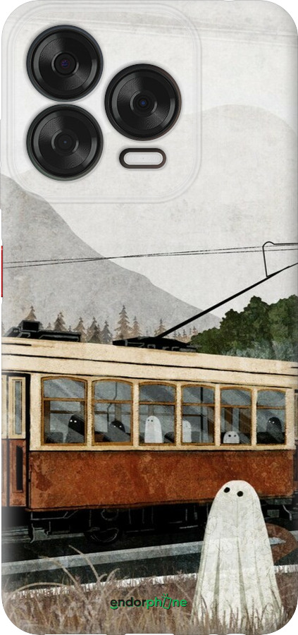 Силиконовый чехол Призрак 2 для ZTE Nubia V70 Design - 6247u-4084 изображение 