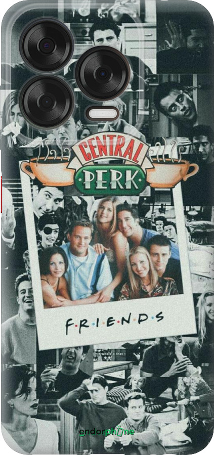 Силиконовый чехол Друзья для ZTE Nubia V70 Design - 6276u-4084 изображение 