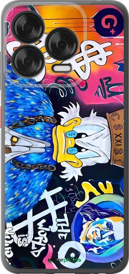 Силіконовий чехол Скрудж 2 для ZTE Nubia V70 Design - 6285u-4084 изображение 