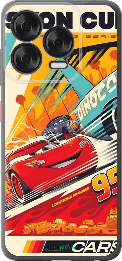 Силиконовый чехол Тачки для ZTE Nubia V70 Design - 6288u-4084 изображение 