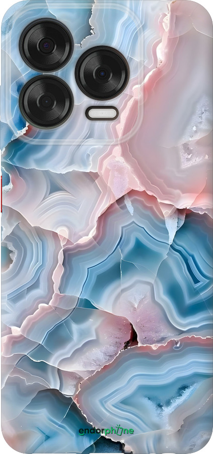 Силіконовий чехол Мрамор для ZTE Nubia V70 Design - 6306u-4084 изображение 