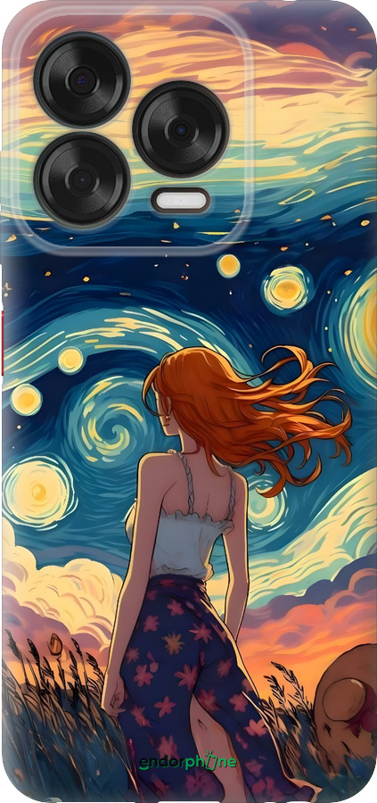 Силіконовий чехол Дівчина Арт для ZTE Nubia V70 Design - 6325u-4084 изображение 