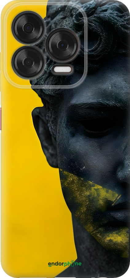 Силиконовый чехол Статуя арт для ZTE Nubia V70 Design - 6330u-4084 изображение 