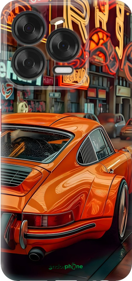 Силиконовый чехол Порше для ZTE Nubia V70 Design - 6334u-4084 изображение 