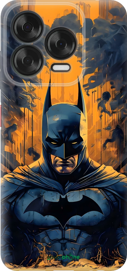 Силиконовый чехол Бэтмен для ZTE Nubia V70 Design - 6335u-4084 изображение 