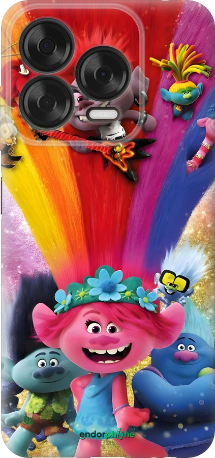 Силиконовый чехол Троли для ZTE Nubia V70 Design - 6343u-4084 изображение 