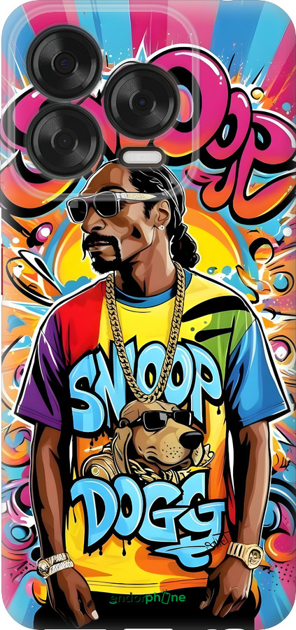 Силиконовый чехол Снуп дог для ZTE Nubia V70 Design - 6348u-4084 изображение 