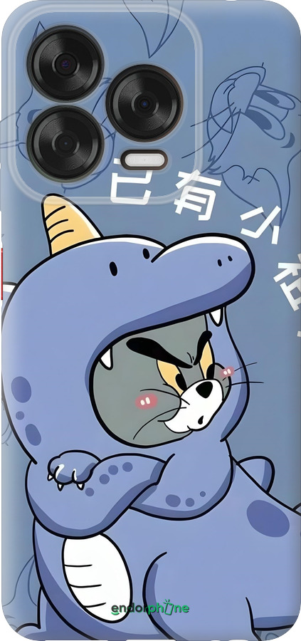 Силиконовый чехол Том и джерри 1 для ZTE Nubia V70 Design - 6358u-4084 изображение 