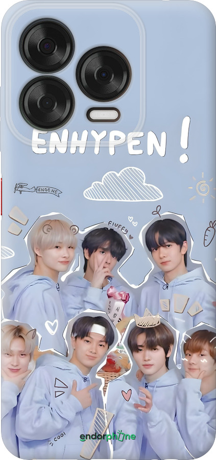 Силиконовый чехол Энхайпен для ZTE Nubia V70 Design - 6362u-4084 изображение 