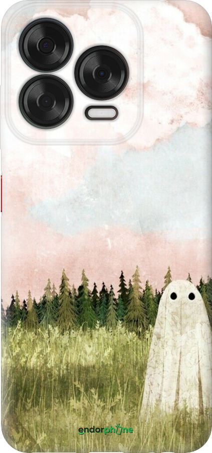 Силиконовый чехол Привидение для ZTE Nubia V70 Design - 6401u-4084 изображение 