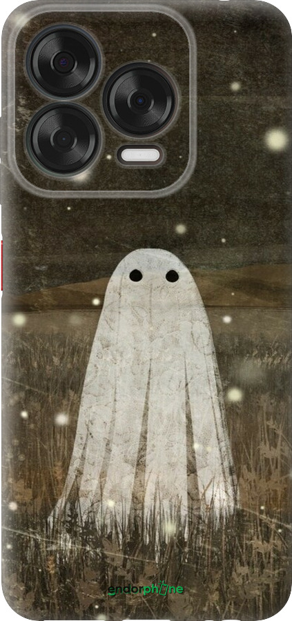 Силиконовый чехол Привидение и светлячки для ZTE Nubia V70 Design - 6406u-4084 изображение 