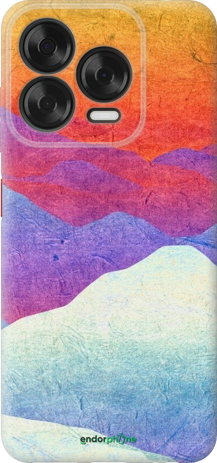 Силиконовый чехол Горный закат для ZTE Nubia V70 Design - 6479u-4084 изображение 