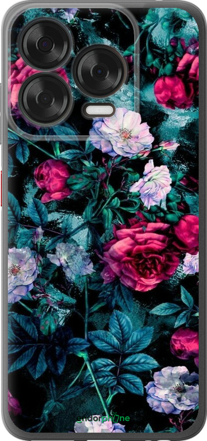 Силиконовый чехол Сад и розы для ZTE Nubia V70 Design - 6483u-4084 изображение 