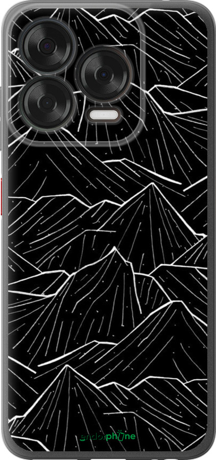 Силиконовый чехол С изображением Темных гор для ZTE Nubia V70 Design - 6489u-4084 изображение 