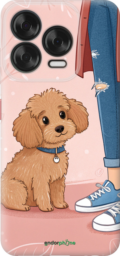 Силиконовый чехол Мальтипу 3 для ZTE Nubia V70 Design - 6706u-4084 изображение 