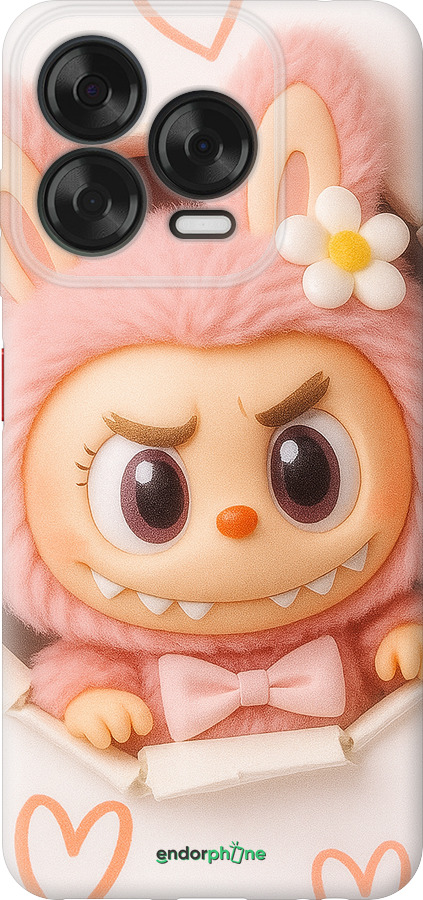 Силіконовий чехол Лабубу 2 для ZTE Nubia V70 Design - 6710u-4084 изображение 