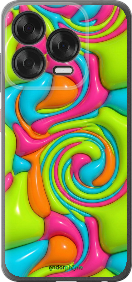 Силіконовий чехол Y2K Jelly Dream для ZTE Nubia V70 Design - 6780u-4084 изображение 