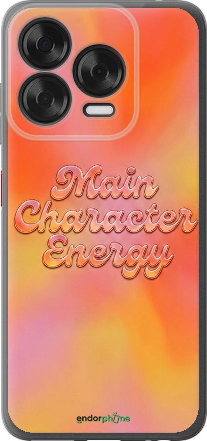 Силиконовый чехол Aura Gradient Main Character Energy Aesthetic Y2K для ZTE Nubia V70 Design - 6783u-4084 изображение 
