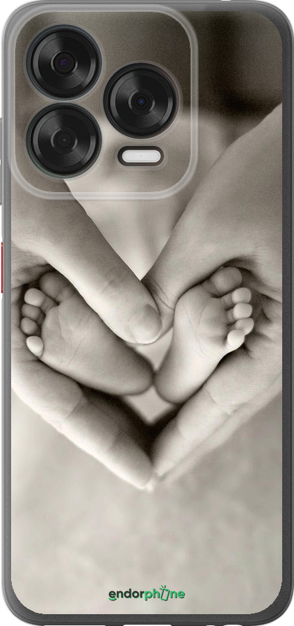 Силиконовый чехол Любовь для ZTE Nubia V70 Design - 699u-4084 изображение 