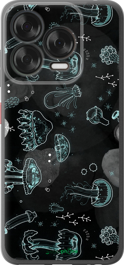 Силіконовий чехол Медузи для ZTE Nubia V70 Design - 906u-4084 изображение 