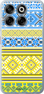 Силиконовый чехол Вышиванка 40 для ZTE Nubia V70 - 1174u-4083 изображение 