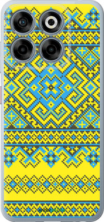 Силиконовый чехол Вышиванка 41 для ZTE Nubia V70 - 1175u-4083 изображение 