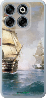 Силіконовий чехол Айвазовський. Кораблі для ZTE Nubia V70 - 160u-4083 изображение 