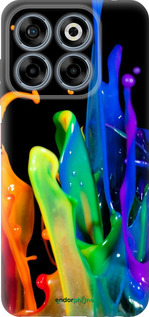 Силиконовый чехол брызги краски для ZTE Nubia V70 - 3957u-4083 изображение 