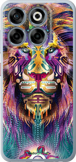 Силиконовый чехол Люминесцентный лев для ZTE Nubia V70 - 4037u-4083 изображение 