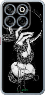 Силиконовый чехол Змея в руке для ZTE Nubia V70 - 4149u-4083 изображение 