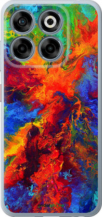 Силиконовый чехол Акварель на холсте для ZTE Nubia V70 - 4150u-4083 изображение 