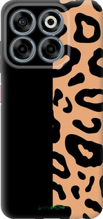 Силиконовый чехол Пятна леопарда для ZTE Nubia V70 - 4269u-4083 изображение 
