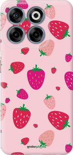 Силіконовий чехол Полунички для ZTE Nubia V70 - 4332u-4083 изображение 