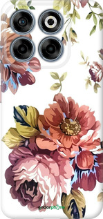Силиконовый чехол Vintage flowers для ZTE Nubia V70 - 4333u-4083 изображение 