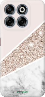 Силиконовый чехол Пастельный мрамор для ZTE Nubia V70 - 4342u-4083 изображение 