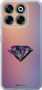 Силиконовый чехол Диамант для ZTE Nubia V70 - 4352u-4083 изображение 