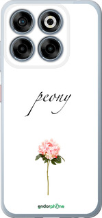 Силиконовый чехол Пион для ZTE Nubia V70 - 4366u-4083 изображение 