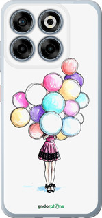 Силиконовый чехол Шарики для ZTE Nubia V70 - 4387u-4083 изображение 