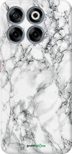 Силіконовий чехол Мармур білий для ZTE Nubia V70 - 4480u-4083 изображение 