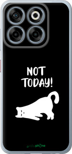 Силиконовый чехол Уставший кот для ZTE Nubia V70 - 4535u-4083 изображение 